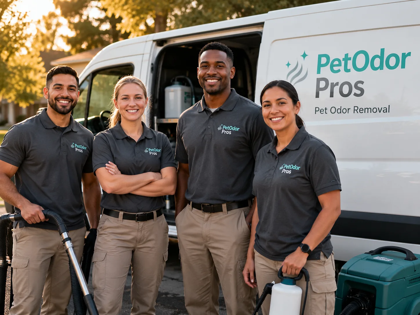 Pet Odor Removal team serving Waterford, PA
